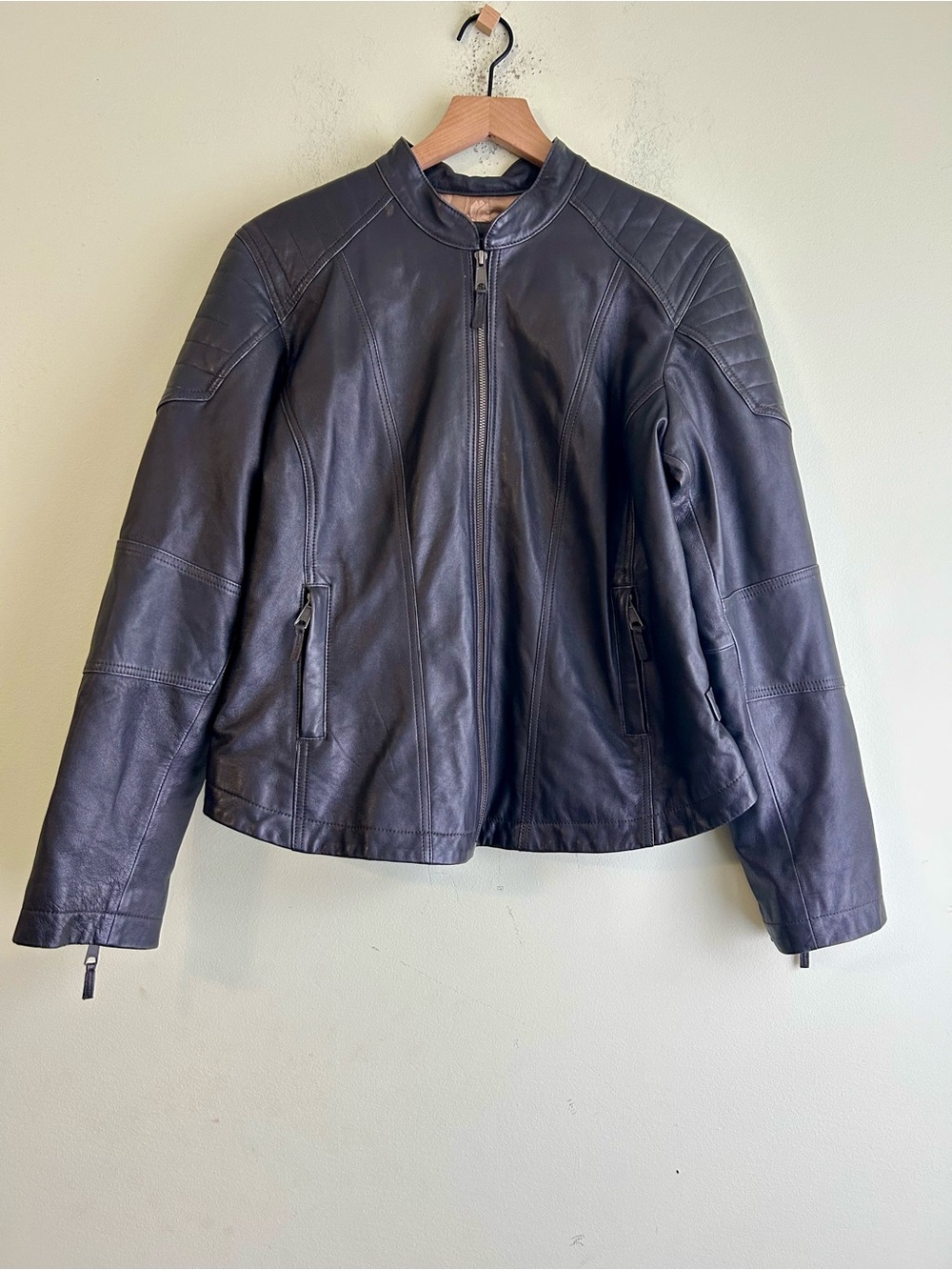 Peruvian Connection 100% Lamb Leather Jacket